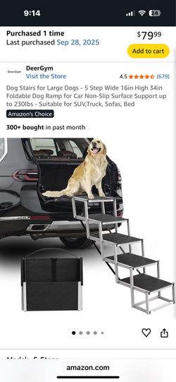Dog Stairs for Large Dog