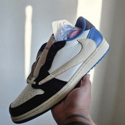 Nike Jordan 1 Low Travis Scott Fragment 