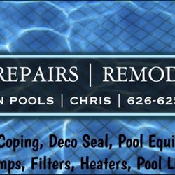 SWIMMING POOL REMODEL OR REPAIR 