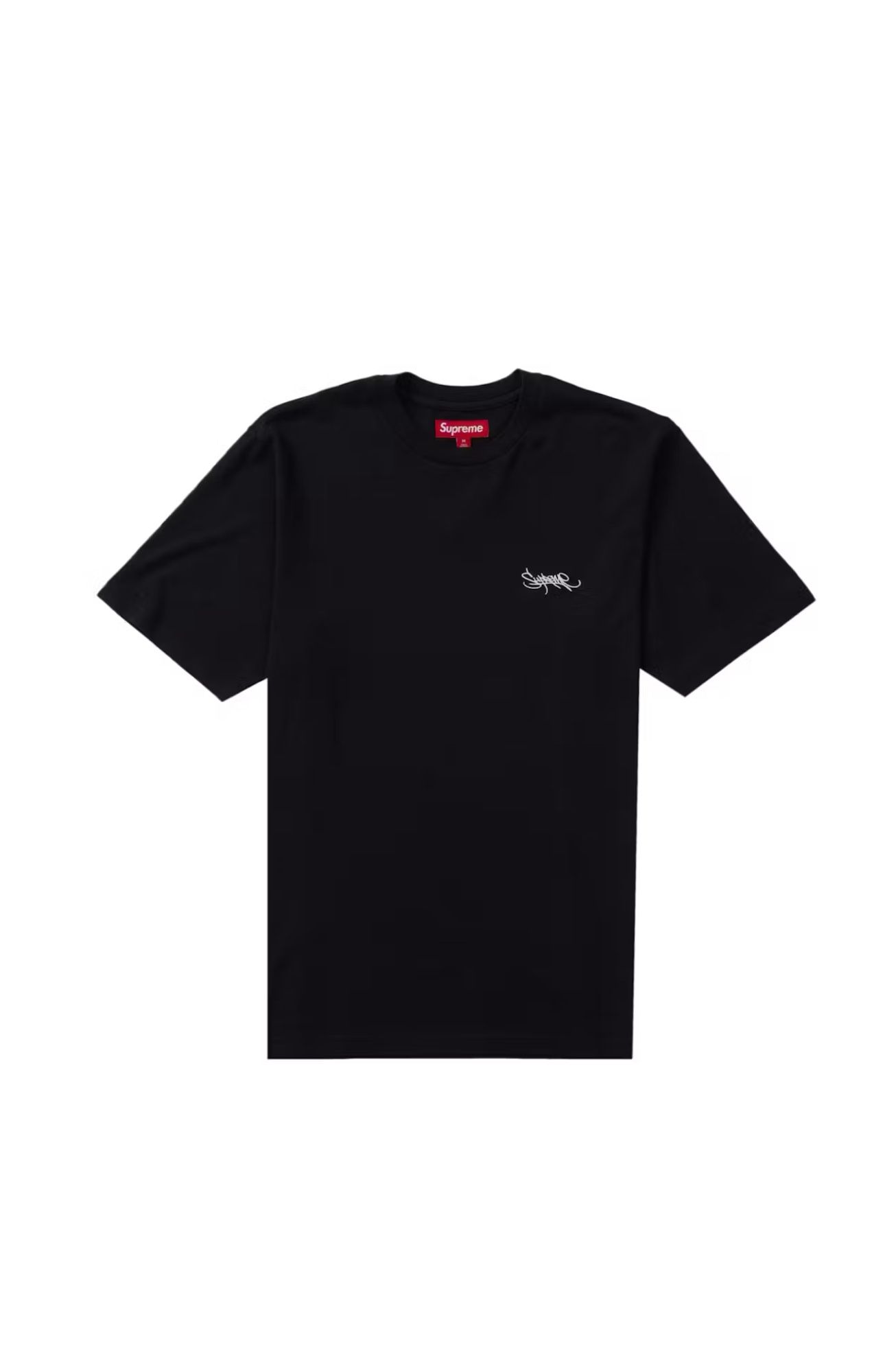 Supreme Washed Tag Shirt Black