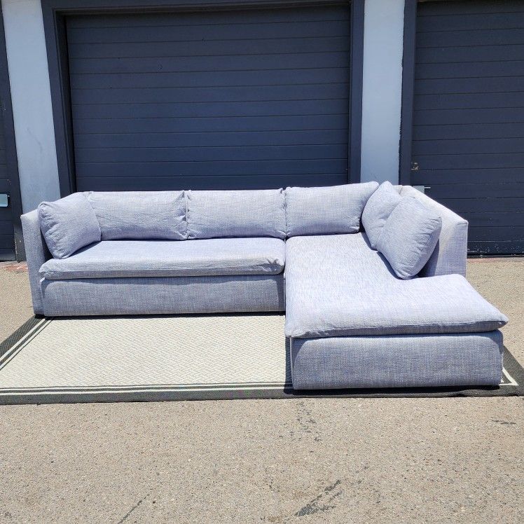 West Elm Shelter Sectional Couch