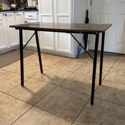 Dark Wood Table