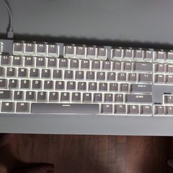 DROP ENTR Mechanical Keyboard — Tenkeyless Anodized Aluminum Case, Doubleshot Shine-Through PBT Keycaps, N-Key Rollover, USB-C, White Backlit LED, Tac