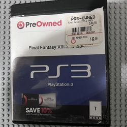 Final Fantasy XIII-2 Sony PlayStation 3 PS3 Game. gameStop case.