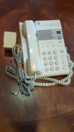 GE digital telephone answering system