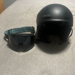 Smith Snowboarding Helmet & Electric Goggles