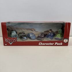 Disney Pixar Cars Set: 6 Pack Characters: Lizzie Chick King Sarge NEW
