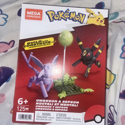 Pokémon Espeon And Umbreon Lego Set