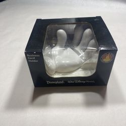 Disneyland Mickey Mouse Glove Business Card Holder