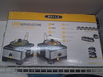 Bella banquet slow cookers 2x