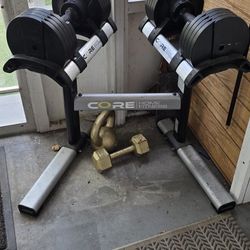 Adjustable Weights And Stand