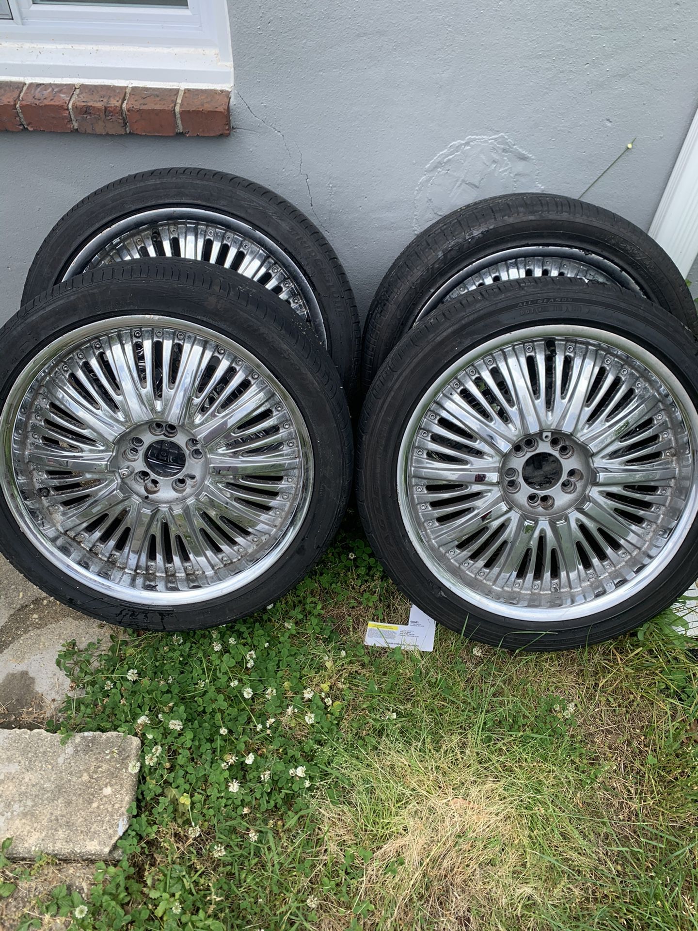 20 inch Chrome Rims with Tires