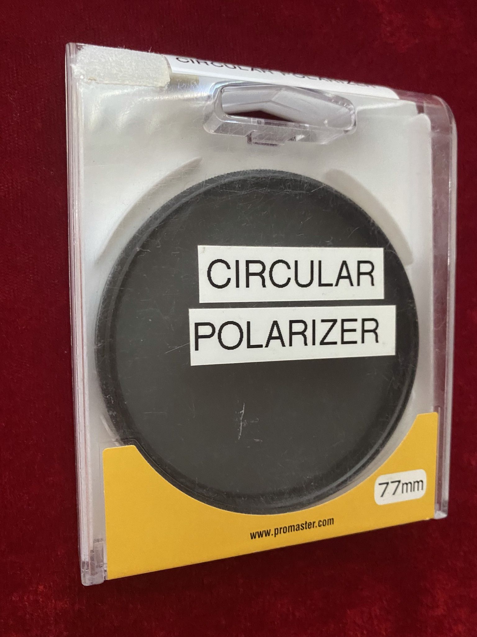 ProMaster 77mm Circular Polarizer - Polarizing Filter #2837