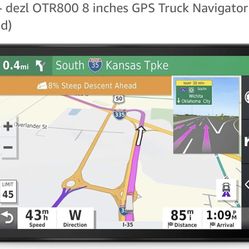 Garmin Trucker GPS, 8 Inch Screen, Used-Like New With Safety Case 