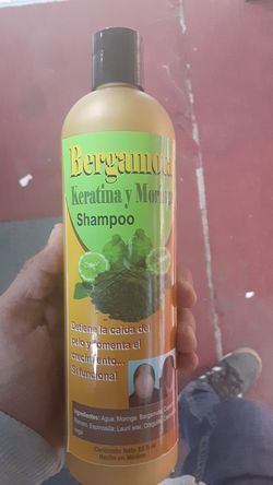 Bergamota keratina y moringa shampoo