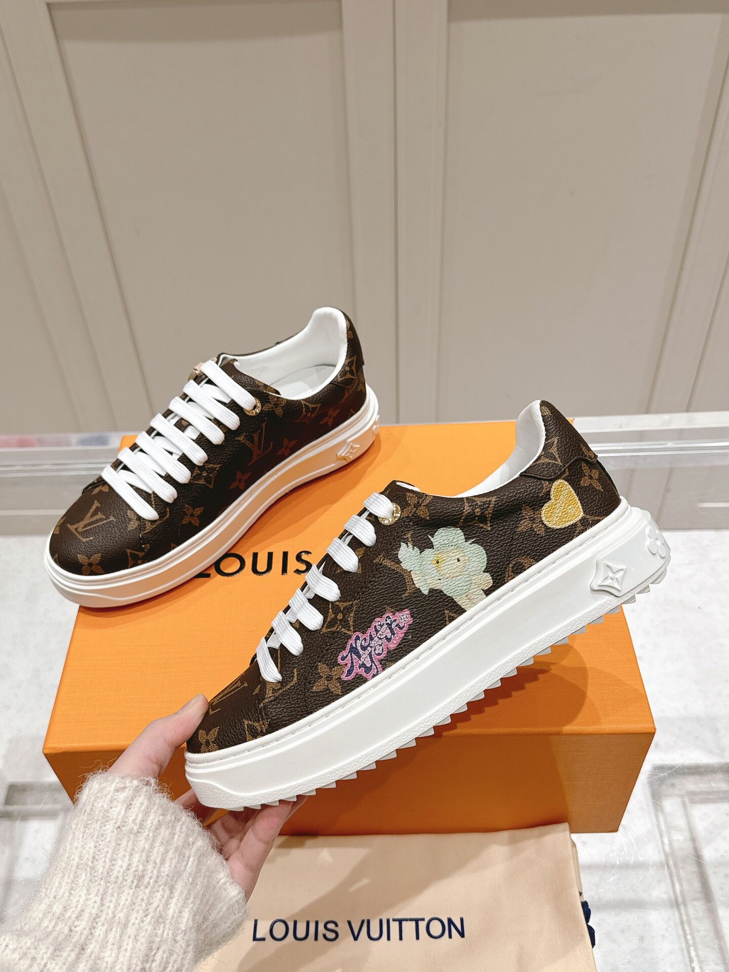 Louis Vuitton Women’s Shoes With Box 2025 New