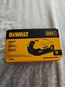 5ah DeWalt battery New