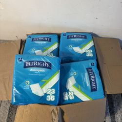 UNDERPADS 10 Boxes With 15 Each