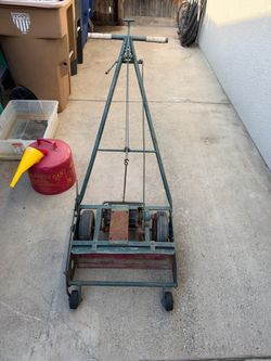 Front throw Trimmer frame