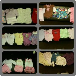 6/9 mth girl clothes