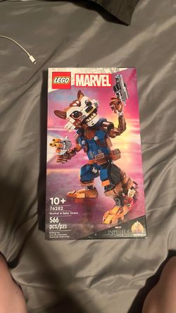 Rocket & baby Groot Lego set