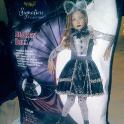 Girl Broken Doll Costume