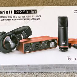 Focusrite Scarlett Solo Studio 3rd Gen