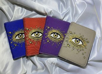 Evil Eye Passport Holder