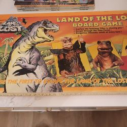 VINTAGE LAND OF THE LOST BOARD GAME; Tiger Toys; COMPLETE; 1992 