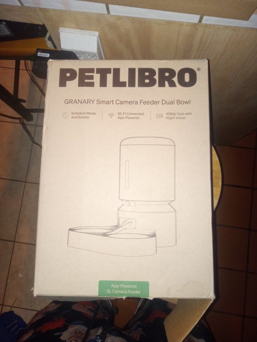 PETLIBRO GRANERY SMART CAMERA DUAL FEEDER