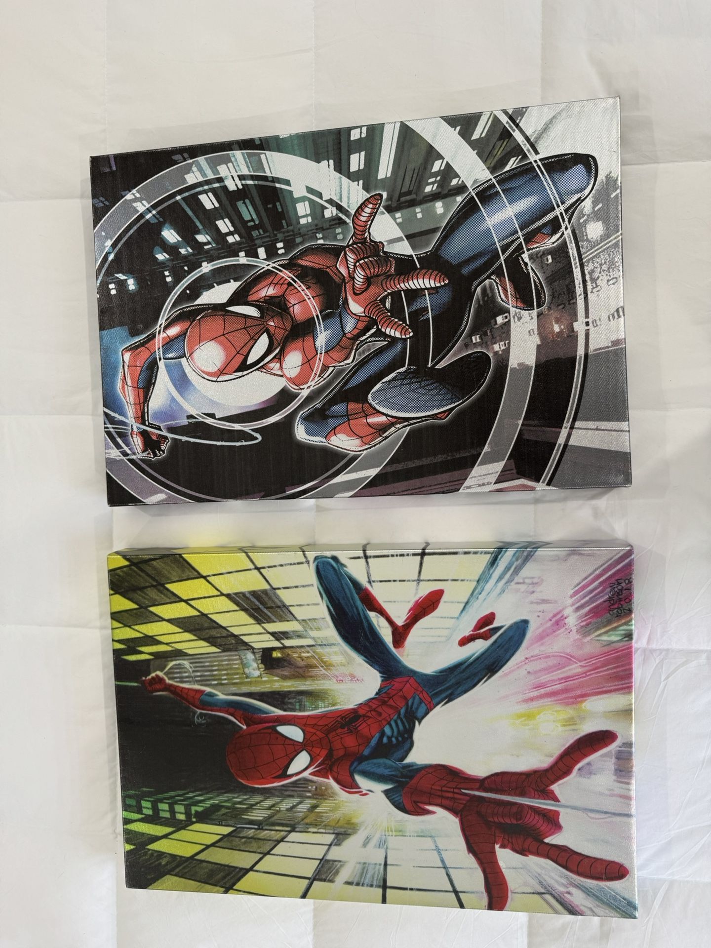 The set of spider-man frames