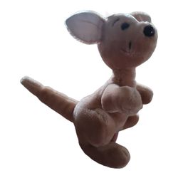 Vintage Walt Disney World Winnie the Pooh Kanga Kangaroo 9” Plush Stuffed Animal