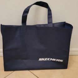 Sketchers Navy Blue Large Recyclable Bag Tote