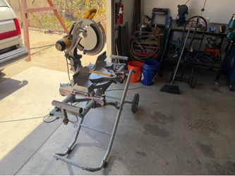 12” Dewalt Saw With Stand