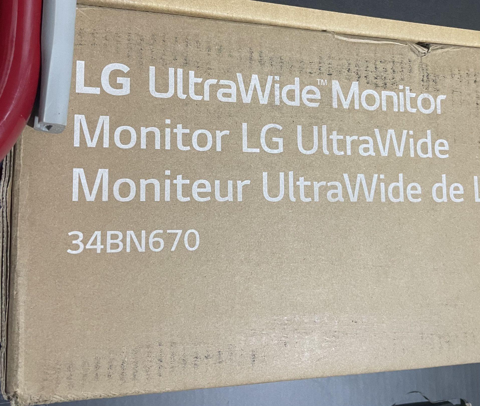 LG 34” Monitor 34BN670. BNIB