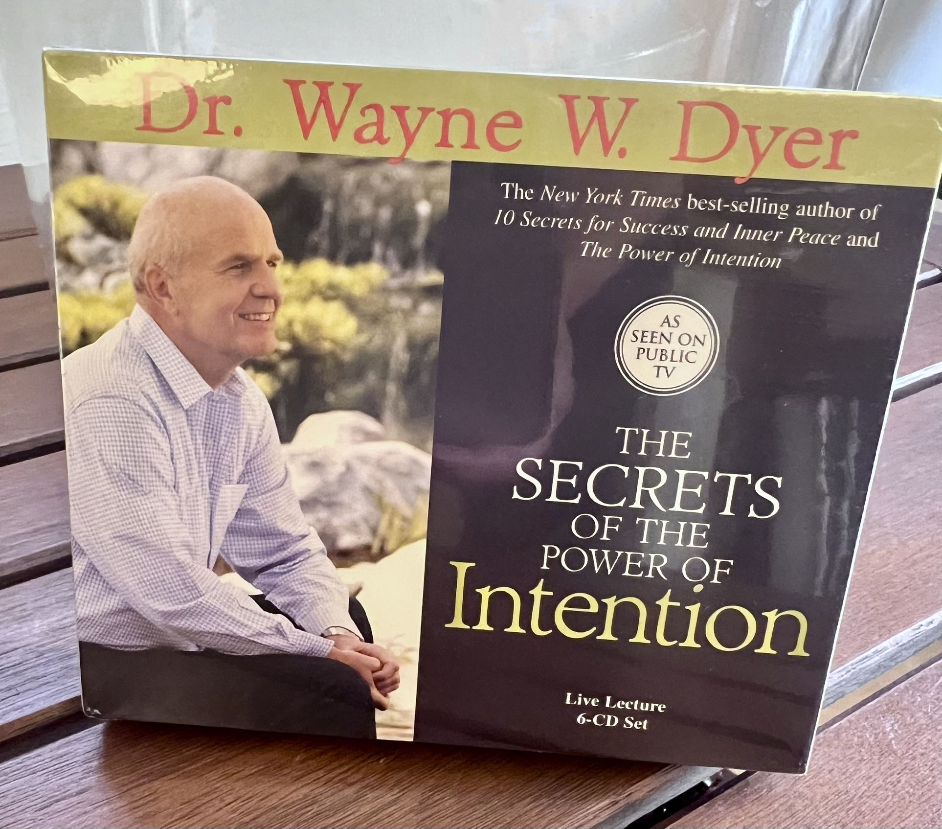 The Secrets Of The Power Of Intention Brand New Package By Dr. Wayne W Dyer 6 CD set