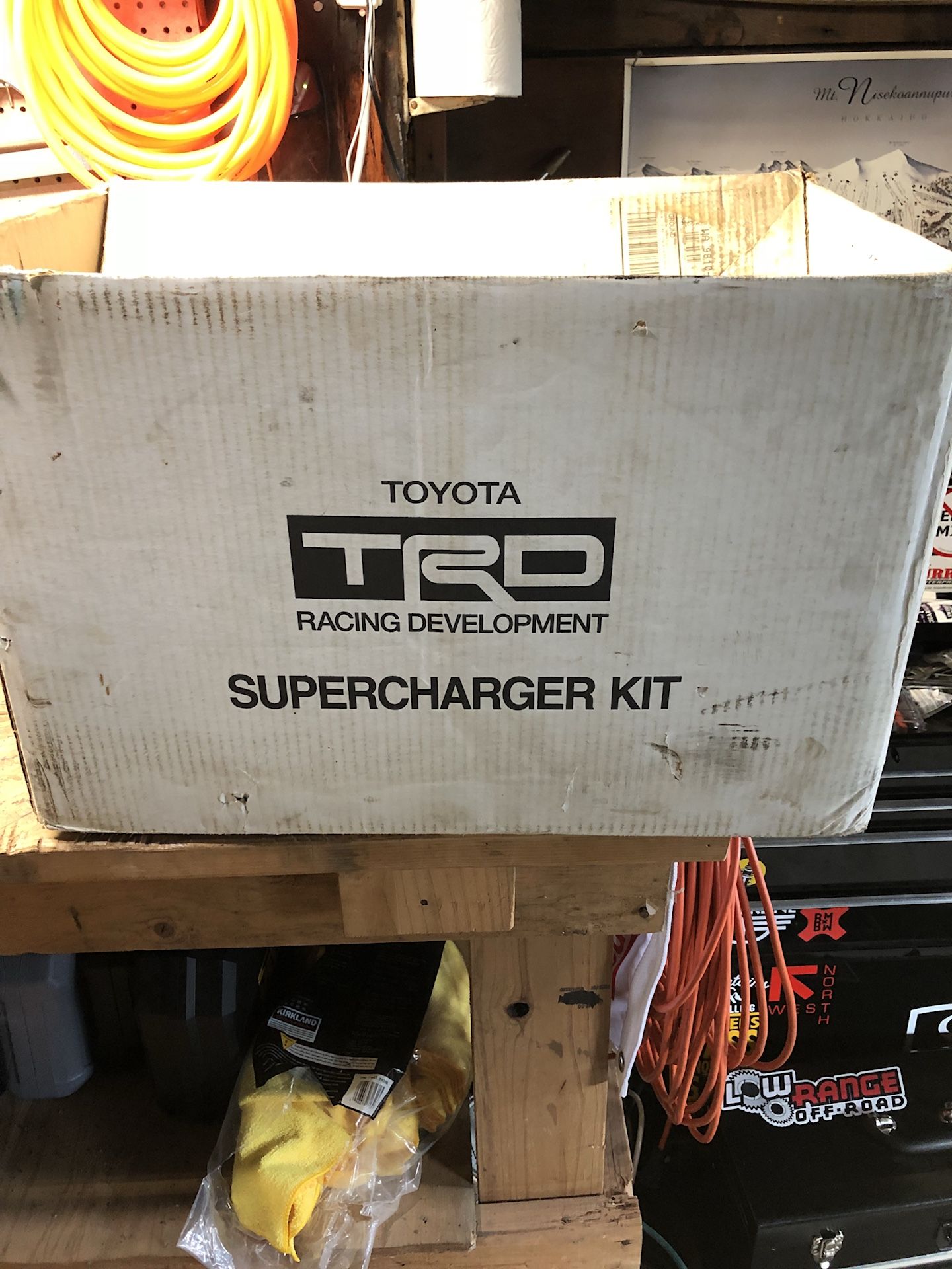 Toyota TRD supercharger kit for 3.4 5vzfe