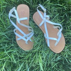 White So Sandals 