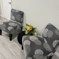 Decorative Chairs Set Of 2 