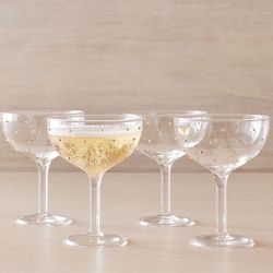 Pottery Barn Set Of 4 Cocktail Glasses