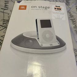 JBL On Stage Speaker for iPod TEAD-48-180800 (Missing A Stand Leg)