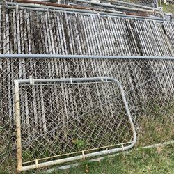6’ Chain link Fence Panels