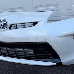 WHITE PERL TOYOTA PRIUS 2012 2013 2014 2015 FRONT BUMPER
