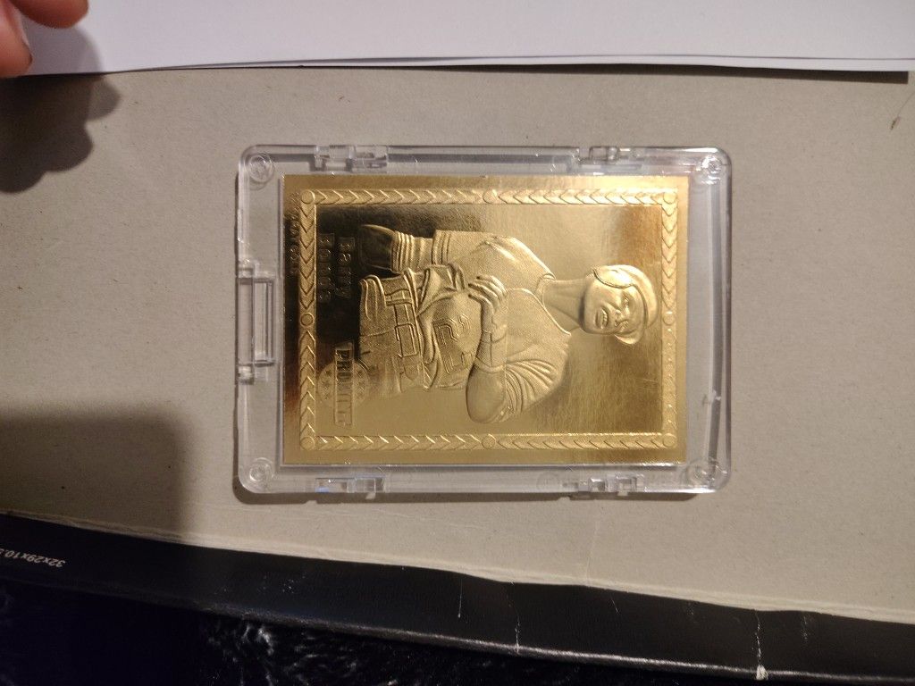1993 Promint 22 Karat Gold Barry Bond Card