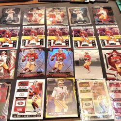 Lot Of 20 Random San Francisco 49ers Brock Purdy Football Cards ALL FOR $25