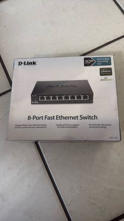 8 port fast ethernet switch