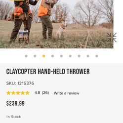 Claycopter Launcher With Targets 