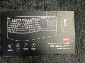 Wireless Keyboard And Mouse Combo 