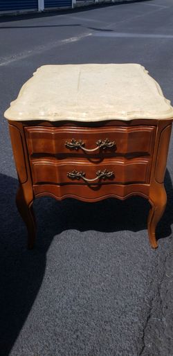 Vintage Marble Topped Tables