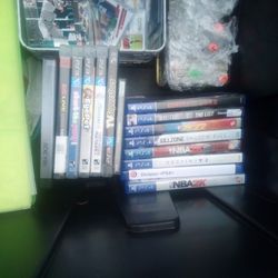 Video Games And Cards Bin - Sports And Yu-Gi-Oh 